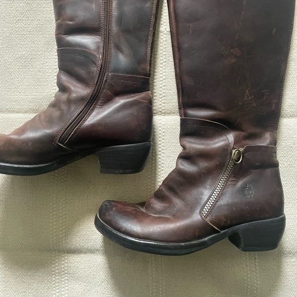 Leather Fly London Boots - Picture 2 of 9